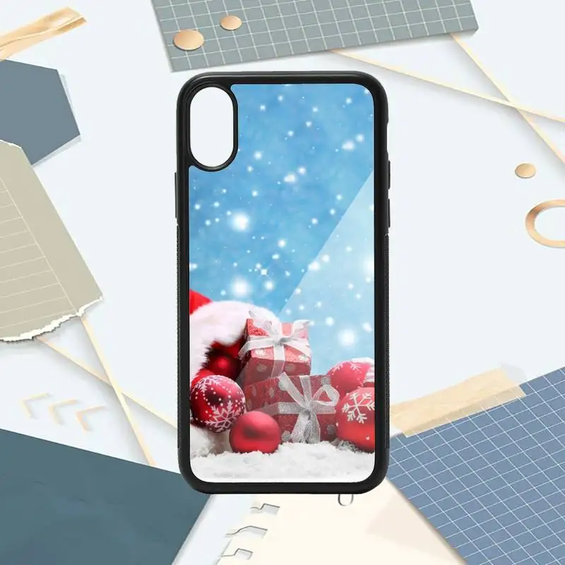 

Marry Christmas Holiday Tree New Year Phone Case PC for iPhone 11 12 pro XS MAX 8 7 6 6S Plus X 5S SE 2020 XR