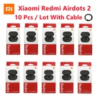 TWS-стереонаушники Xiaomi Redmi Airdots 2 с поддержкой bluetooth 5,0 и микрофоном