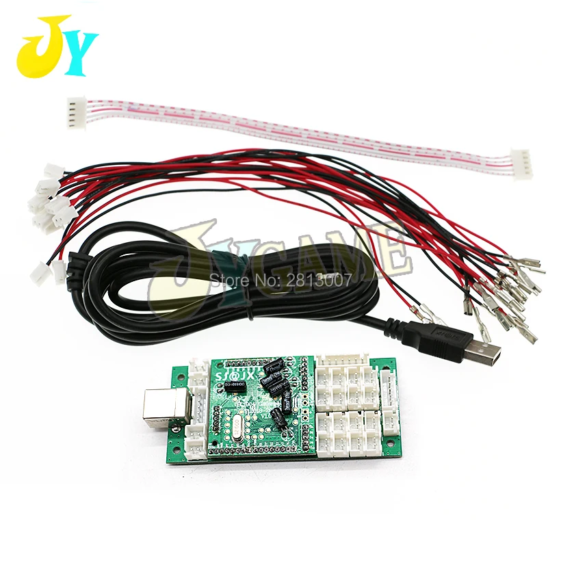 Нулевая задержка USB энкодер для ПК/XBOX360 аркадный джойстик SANWA Psuh кнопочный