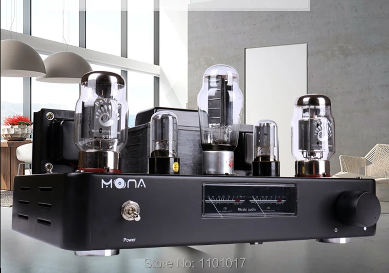 Himing Latest RIVALS / Mona Black Version KT88 Tube Amplifier HIFI EXQUIS single-ended handmade amp RHKT88W | Электроника