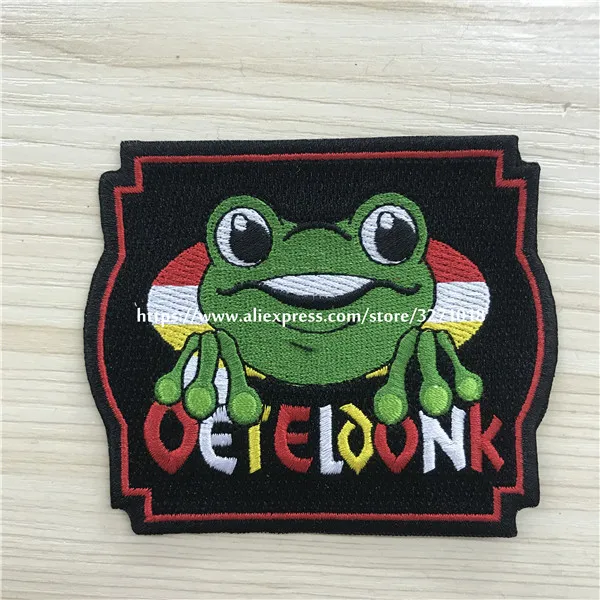OETELDONK вечерние декоративные нашивки с вышивкой для одежды куртка Кепка
