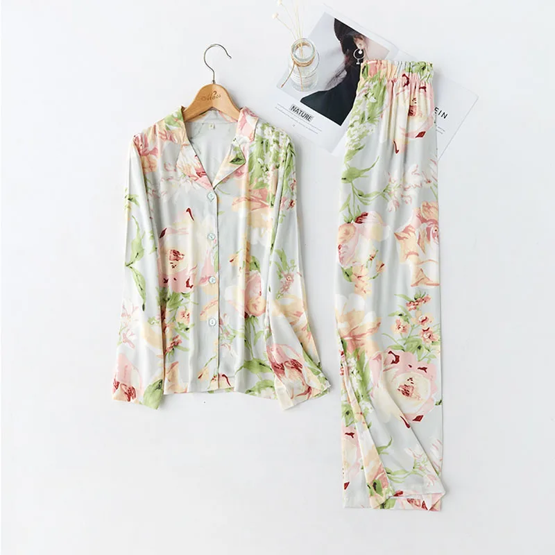 CEARPION Новая женская пижама с коротким рукавом костюм элегантная обувь цветочным