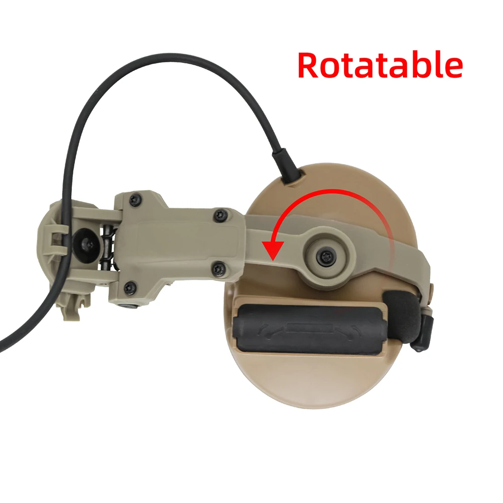 Тактический шлем кронштейн рельсовый комплект дуга шлема адаптер для военного