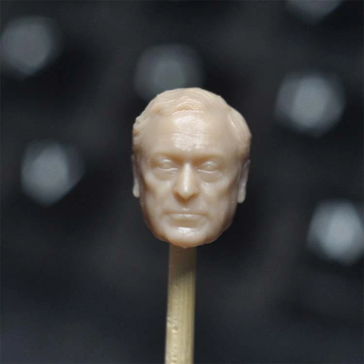 

1/18 весы ключница Housemanager Альфред Неокрашенный модели головы для 3,75 ''Body рисунок «сделай сам»
