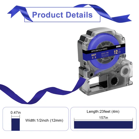 Этикеточная лента Labelife 12 мм, смешанные цвета