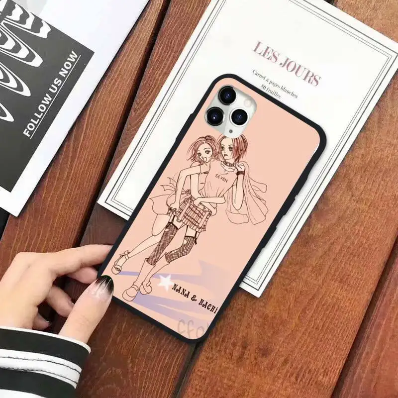 

Nana Japan anime Phone Case for iPhone 11 12 pro XS MAX 8 7 6 6S Plus X 5S SE 2020 XR