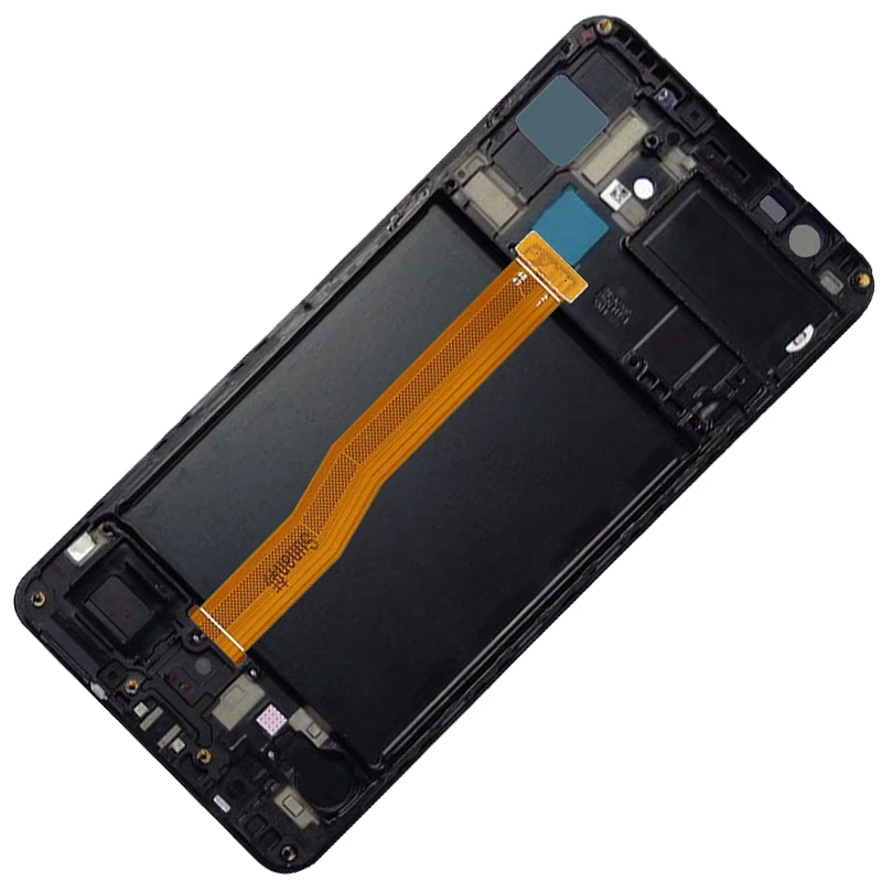 Original A7 2018 AMOLED LCD For Samsung Galaxy A7 2018 A750 Display With Frame 6.0