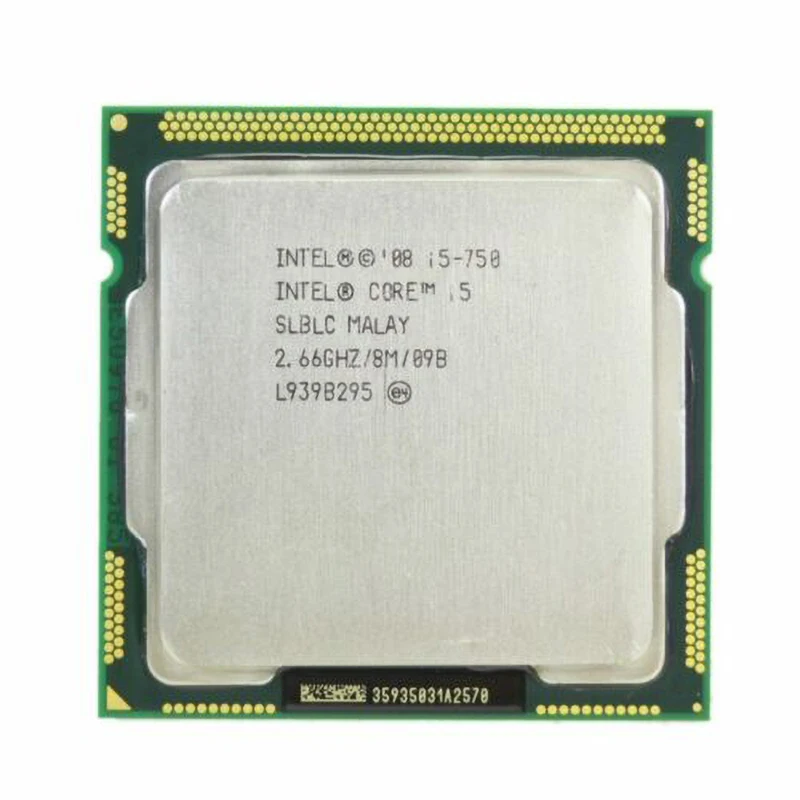 

INTEL CORE I5-750 SLBLC 2.66GHZ 8M CPU PROCESSOR 1156PINS