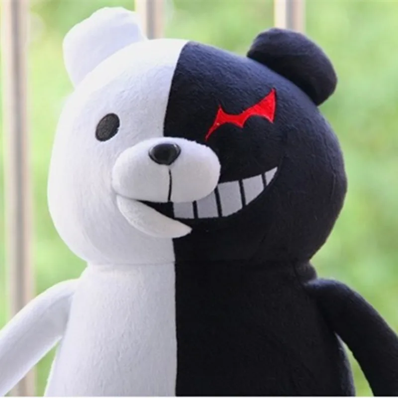 Dangan Ronpa Super Danganronpa 2 Monokuma черно-белый медведь плюшевая игрушка мягкие куклы с