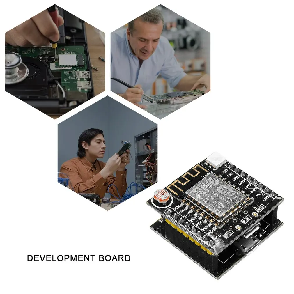 ESP8266 серийный WI-FI Witty Cloud макетная плата ESP-12F модуль мини |