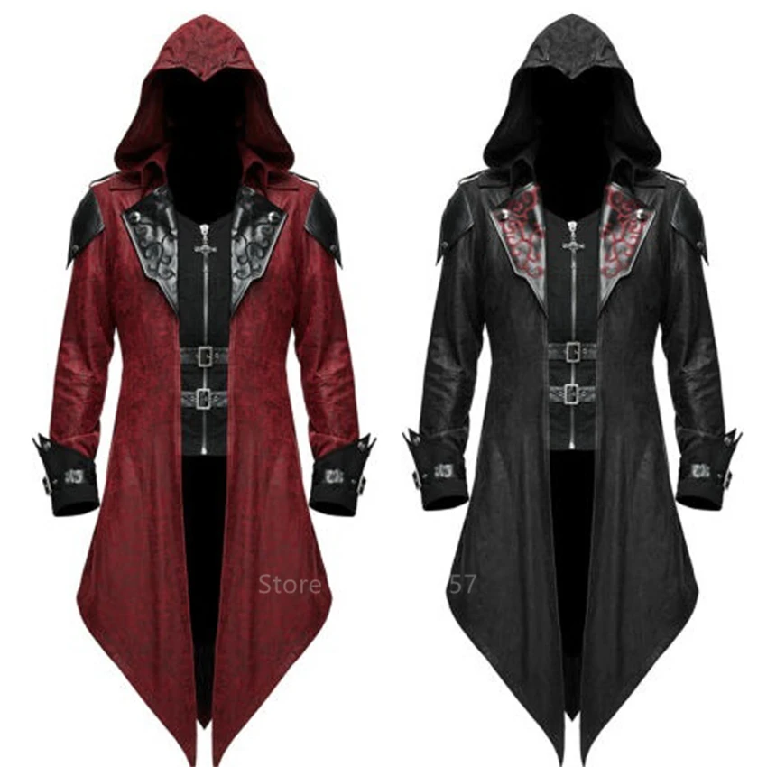 Мужской костюм для косплея рыцаря Ренессанса средневековый бомбера рейнджера