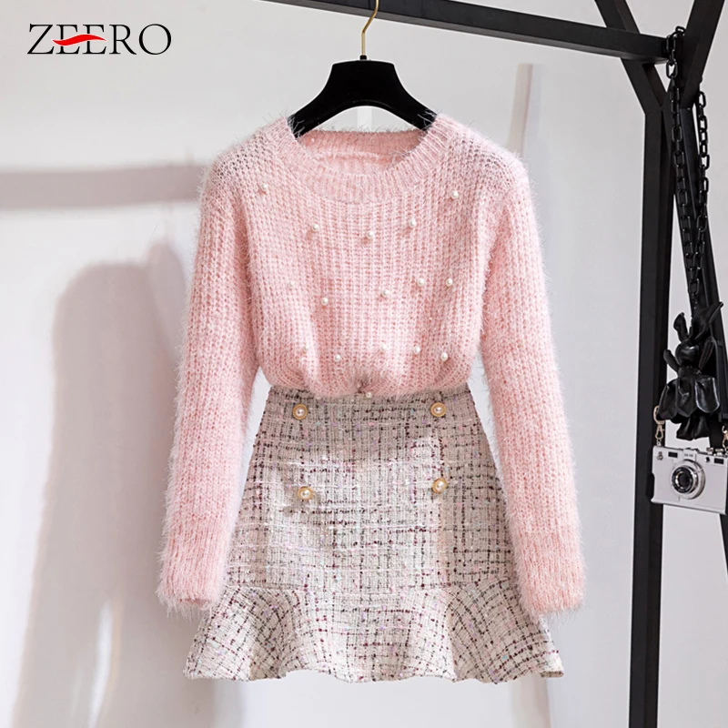 2019 осенне зимний комплект из двух предметов спортивный костюм женская одежда