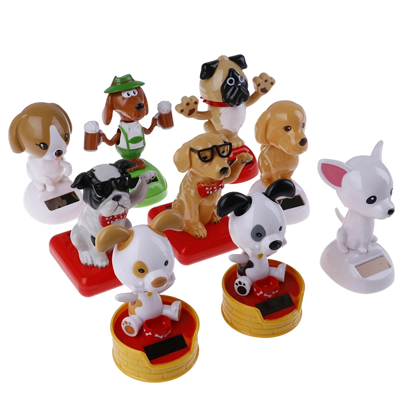 Авто Магия на солнечных батареях танцующие собаки качающиеся игрушки подарок