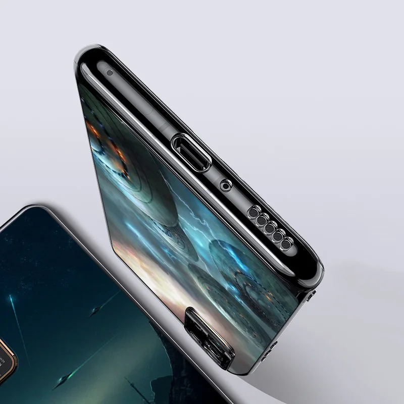 

Alien Spacecraft for Huawei Honor 30i 30S 20E 20i 20S View 20 V20 10X 10i 10 Lite Pro Plus 5G Phone Case
