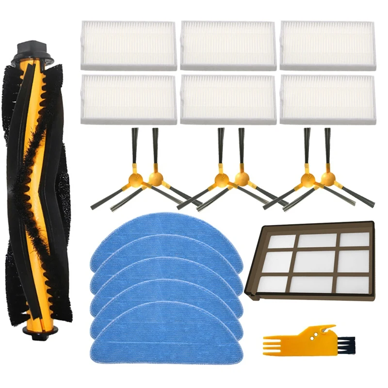 

Roller Side Brush Primary HEPA Filters Mops Set for Proscenic 800T 820S 820T 830T Filter Robot Vacuum Cleaner Parts