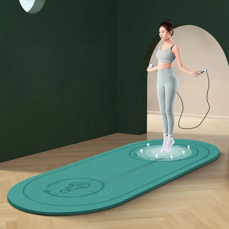 

Exercise Cushioning Mute Yoga Mat Workout Home Gym Sport Pad Sound Insulation Shock Absorption High Density Board Ant-inoice Mat