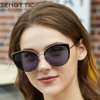 zenottic retro cat eye sunglasses for women girls luxury brand designer driving shades uv400 protection polarized sun glasses
