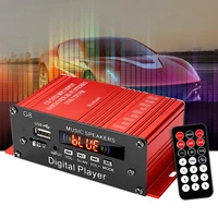 100w100w 2ch 12v car audio power amplifier hifi audio bluetooth amplifier home theater sound system fm radio stereo amplifiers