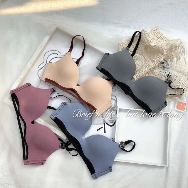 Бюстгальтер женский бесшовный модное нижнее белье с вентиляцией пикантный