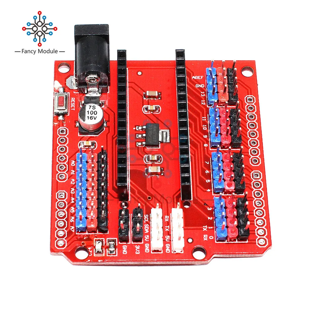 Nano V3.0 Прототип Щит I/O Плата расширения новый модуль для Arduino|module for arduino|module boardmodule