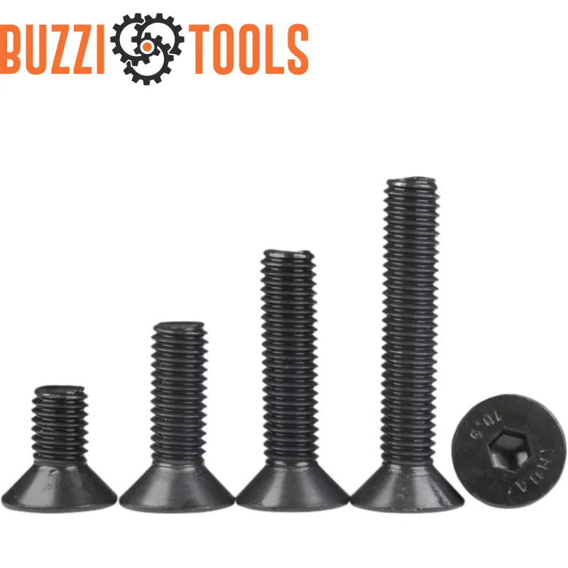 

10.9 Anti-thread Countersunk Head Hexagon Socket Screw Left-Handed Anti-Wire Bolt Left Thread M4M5