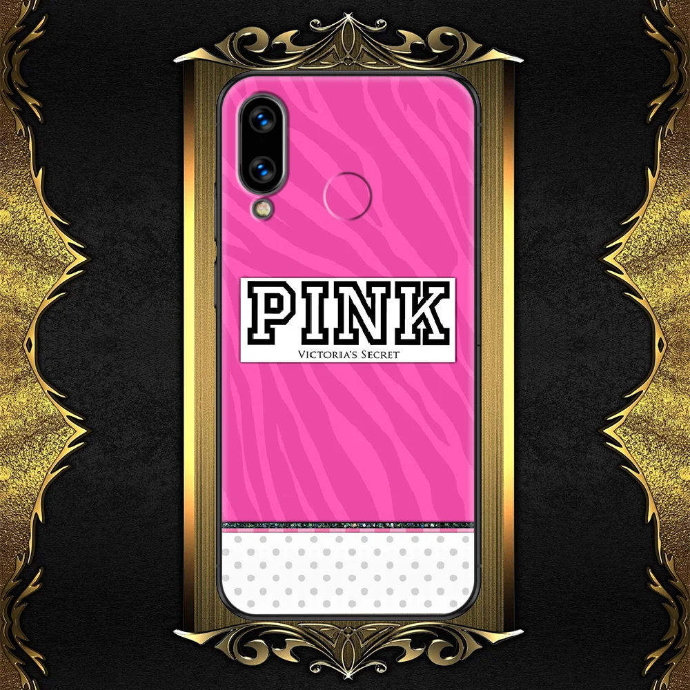 

VS Victoriaes-compatible-Secretes Phone case For Huawei Honor 6 7 8 9 10 10i 20 A C X Lite Pro Play black art back pretty