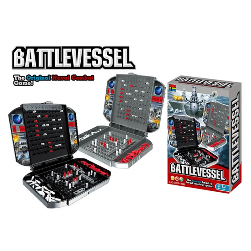 

Игра Battleship, пазл для вечеринки, настольная игра, Классическая военно-морская Боевая стратегия, настольная игра, товары для вечерние, интерак...