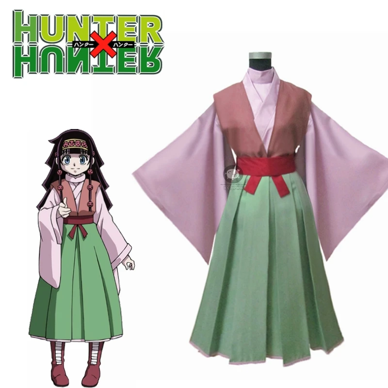 

Alluka Zoldyck Aruka From Hunter x Hunter Cosplay Costume Kimono Dress