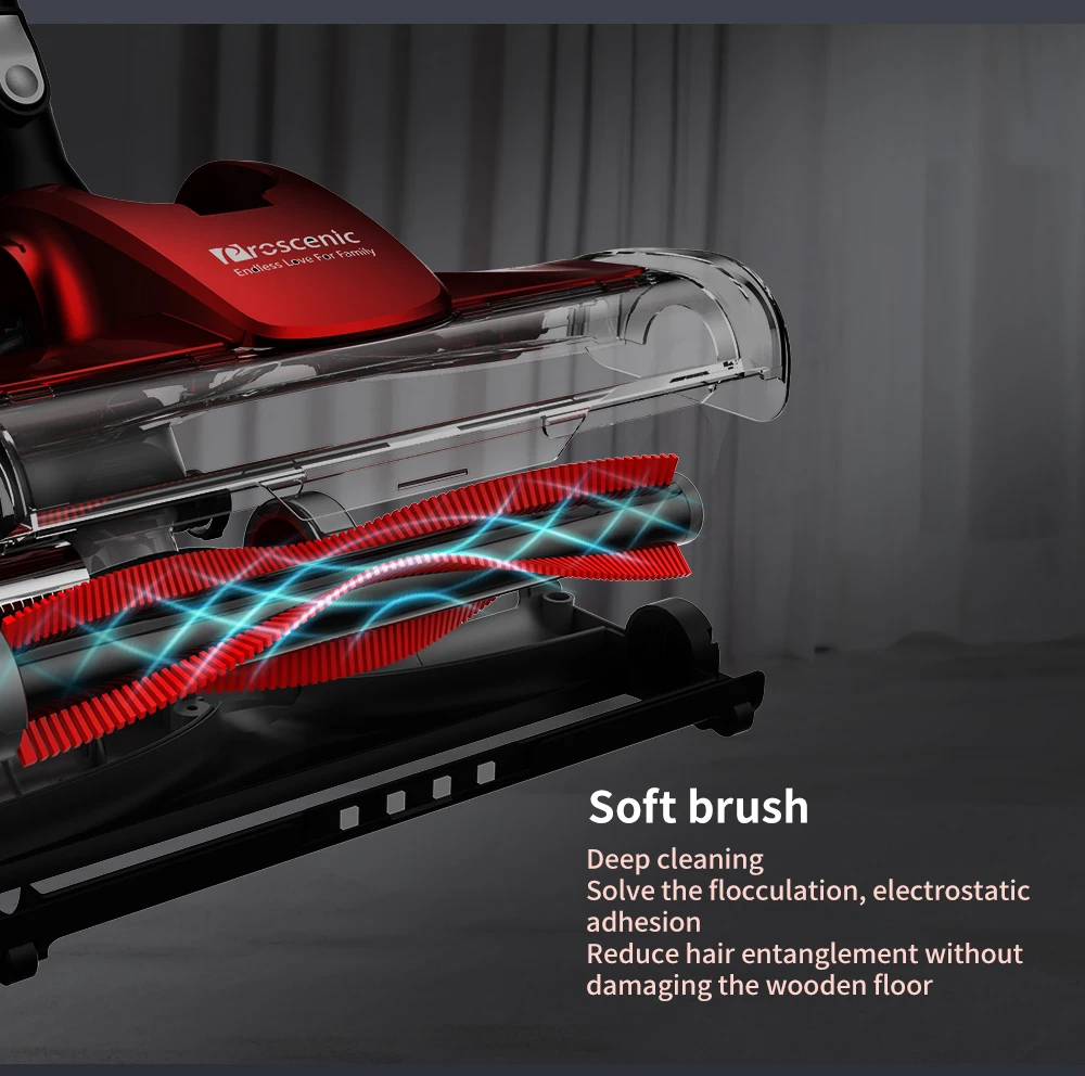 Портативный вертикальный беспроводной пылесос Proscenic I9 перезаряжаемый с