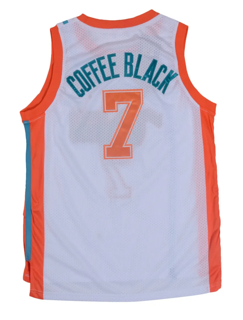 Фильмы Flint Tropics кофейный черный Джерси 7 # Monix 11 Moon 33 Pro баскетбольные Косплей |