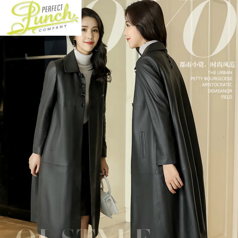 

Куртка из натуральной овечьей кожи, модное пальто в Корейском стиле, женские куртки и пальто, женская одежда 2021 WPY1220