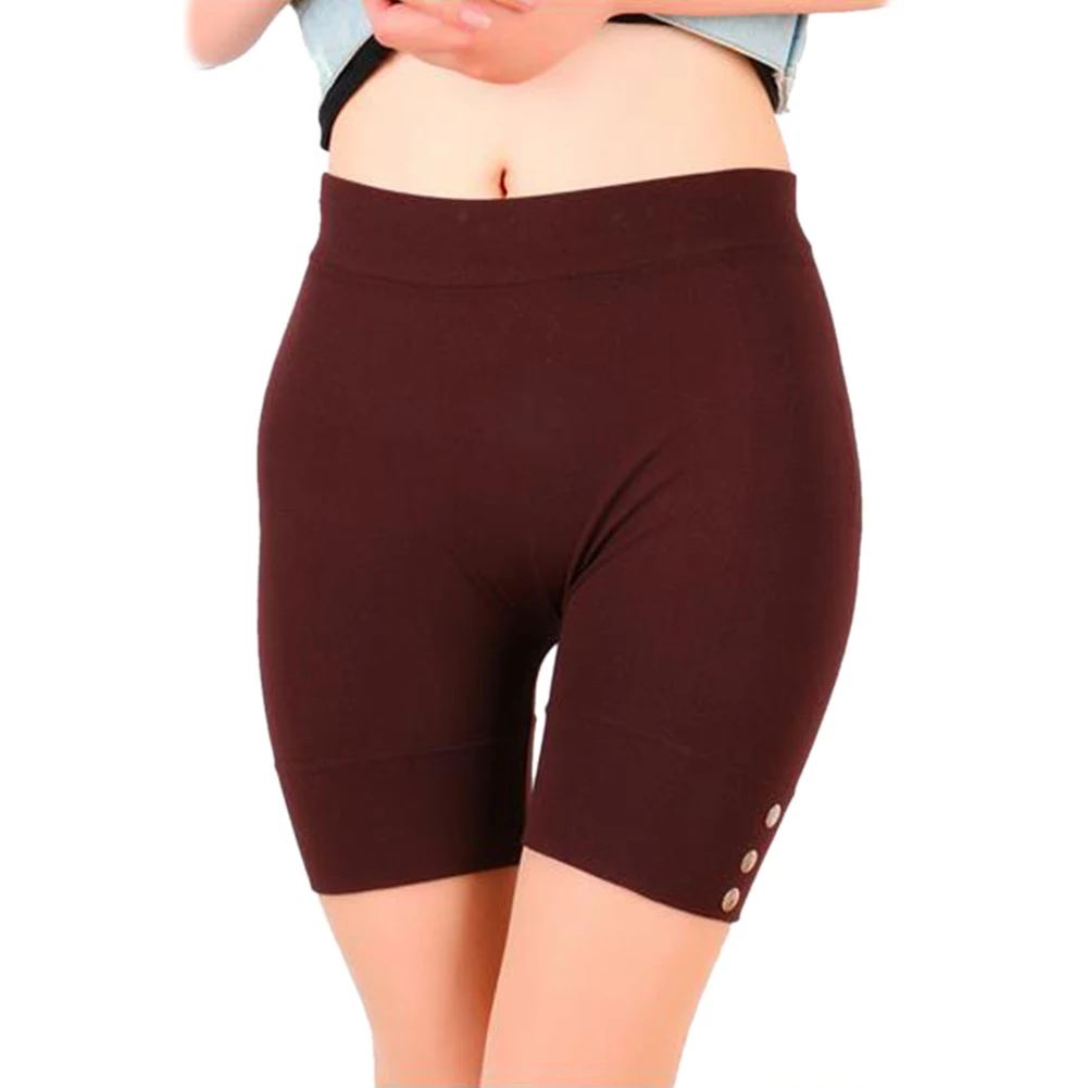 Сексуальные Защитные шорты женские с эластичной талией быстросохнущие