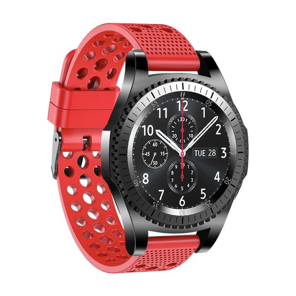 10 Honecumi 20 мм силиконовый ремешок для часов Ремешок для Garmin Vivoactive 3/gear Sport/Garmin 645/Vivomove HR полосы ремешок - Цвет: 10