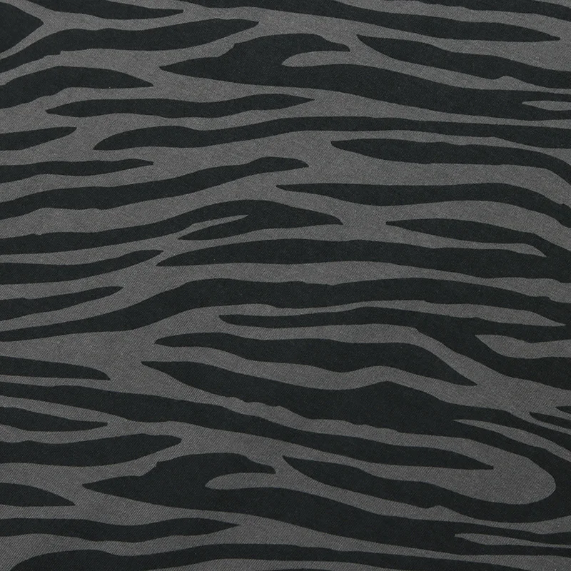 

2021 Summer Men Hip Hop Tshirts Streetwear Zebra Striped Bear Print T-shirt Harajuku Cotton Short Sleeve Fashion Casual Top Tees