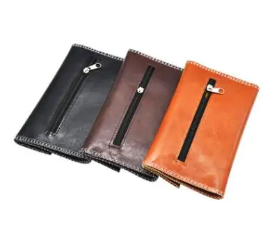 Tip Paper Holder Smoking Accessories New 1pcs -PU Leather Tobacco Bag Portable Cigarette Rolling Pipe Pouch Case | Дом и сад