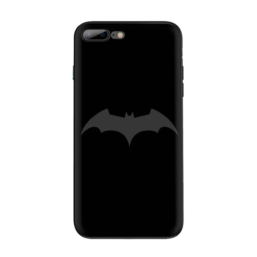 Чехол для мобильного телефона из ТПУ для iPhone 6 6s 7 8 Plus iPhone 11 Pro X XR XS Max 5s SE, чехол с крутым логотипом Marvel Бэтмен - Цвет: B2