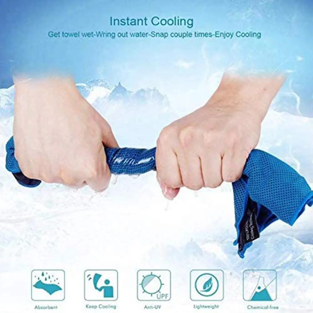 

Soft Fast Drying Hang Washing Towel Mountain Climbing Dry Towel Cooling Towel Wash Supplies Run Handkerchief Bath Towel