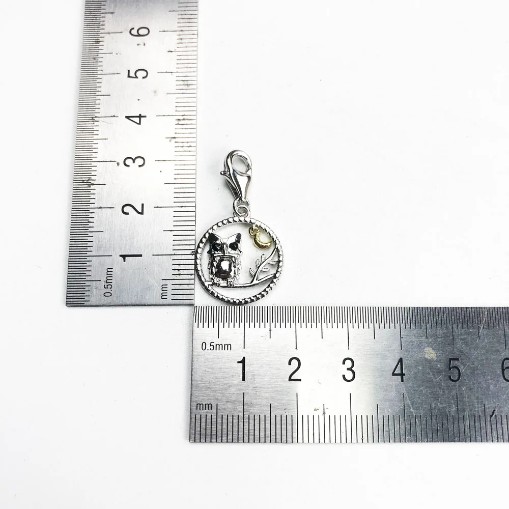 Подвеска в виде совы и Луны новый европейский модный романтический подарок для