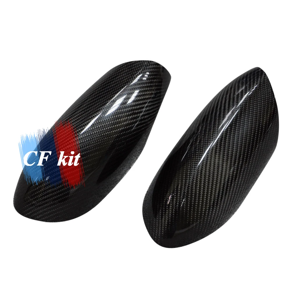 CF комплект из натурального углеродного волокна крышка зеркала заднего вида