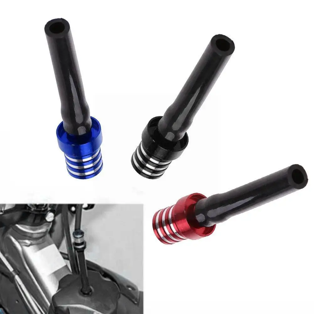 

Motorcycle Gas Fuel Cap Valve Aluminum Alloy Vent Breather Tube Reducing Ventilation Accessory Atv Bikes Pit Hose Pipe Pres S9M5