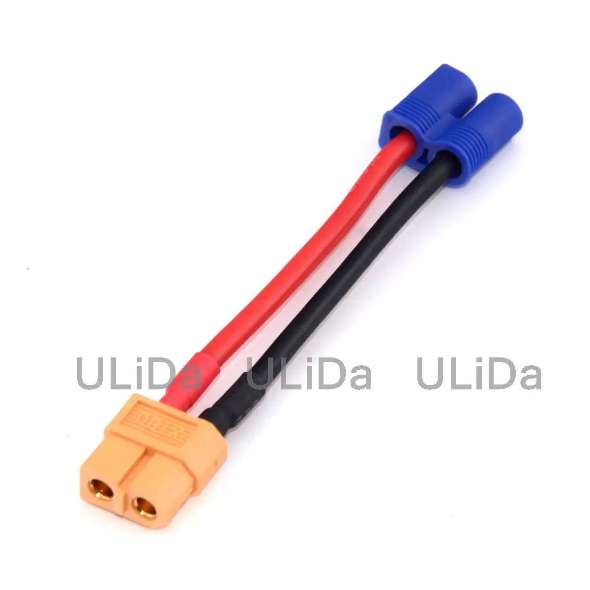 RC XT60 Female To Male EC3 зарядное устройство/адаптер свинцовая Автомобильная лодка Lipo