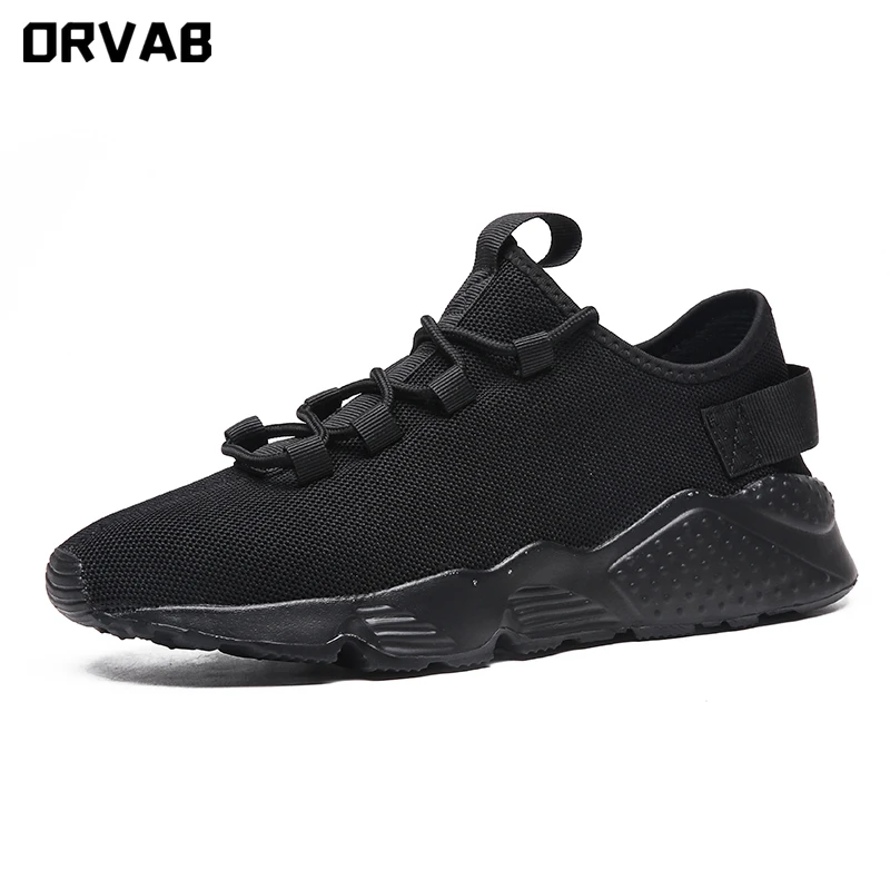 

Breathable Sneakers Tenis Masculino All Black White Men Casual Shoess Zapatillas Hombre Deportivas Summer Basket Homme Chaussure