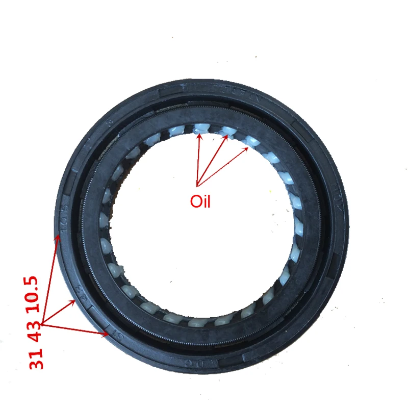 1 пара передняя вилка для мотоцикла амортизатор масляные уплотнения 31 43 10 5 31X43X10.5