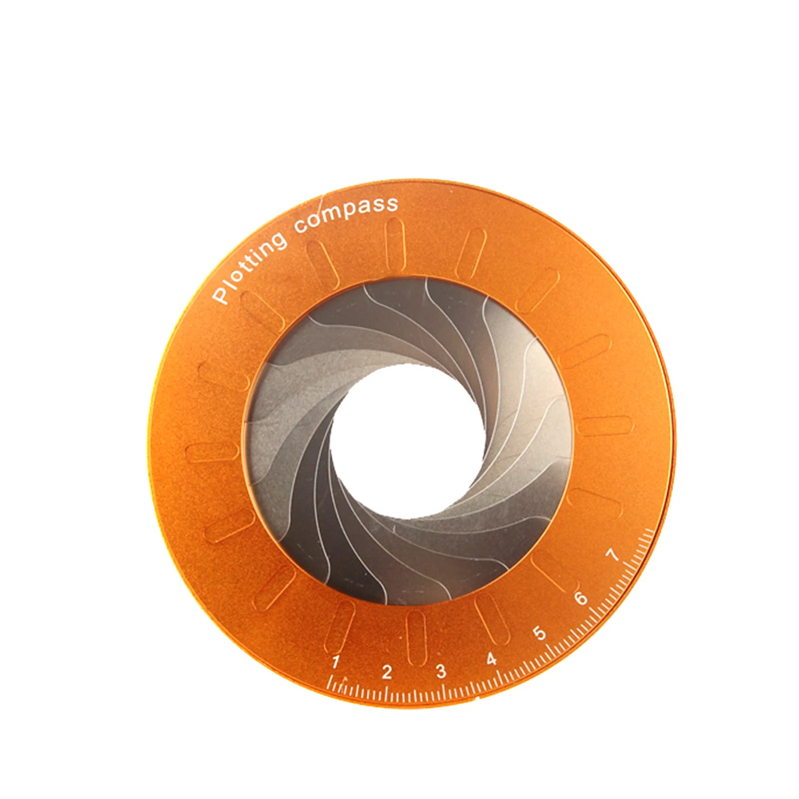 

Вращающийся геометрический компас из алюминиевого сплава, Вдохновляющие точные канцелярские принадлежности, профессиональный регулируем...