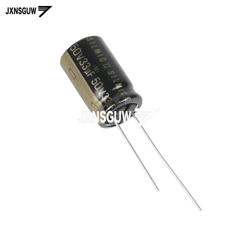 

10PCS Original ELNA RFS SILMIC II 50V33UF 10X16MM Silk fiber audio electrolytic capacitor SILMICII 33UF 50V 85 degrees 33uf/50v