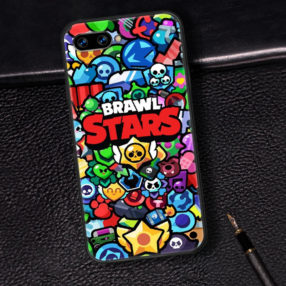 

Cartoon Stars Game Phone Case Cover Hull For HUAWEI Honor 6A 7A 7C 8 8A 8S 8x 9 9x 10 10i 20 Lite Pro black Cover Pretty Funda