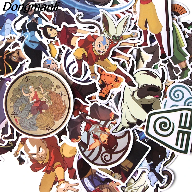 

BG115 Dongmanli 41Pcs Magic Story Stickers For Laptop Moto Skateboard Luggage Fridge Notebook Laptop Toy Stickers