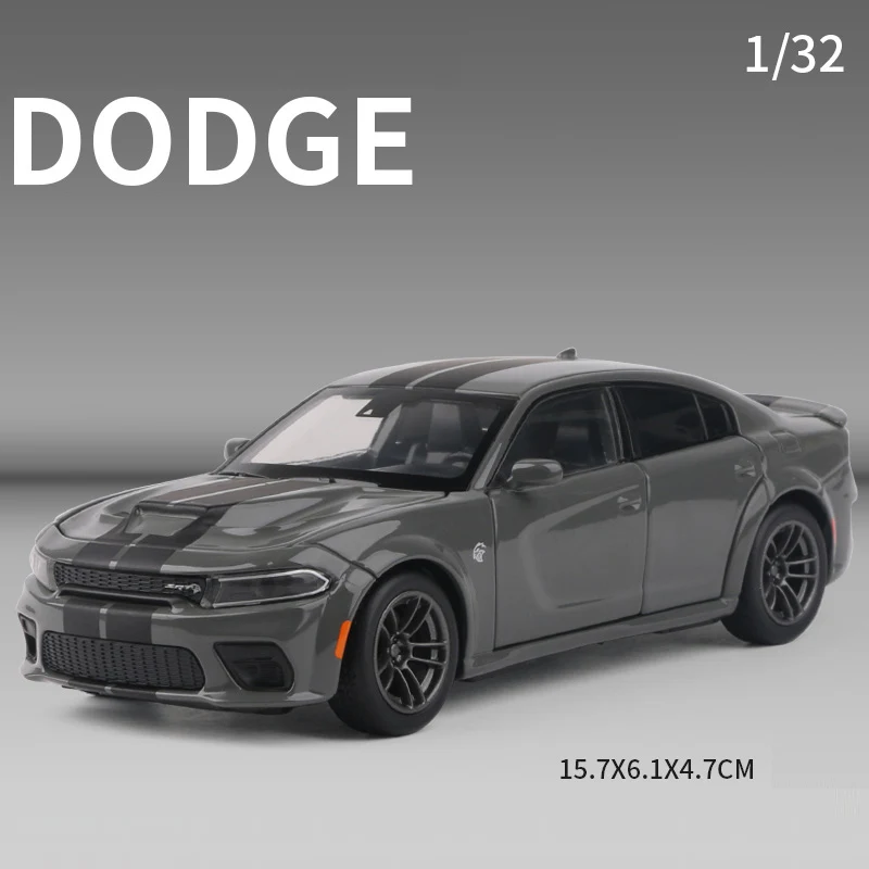Модель автомобиля Dodge Charger SRT Hellcat из сплава модель на руль коллекция детских