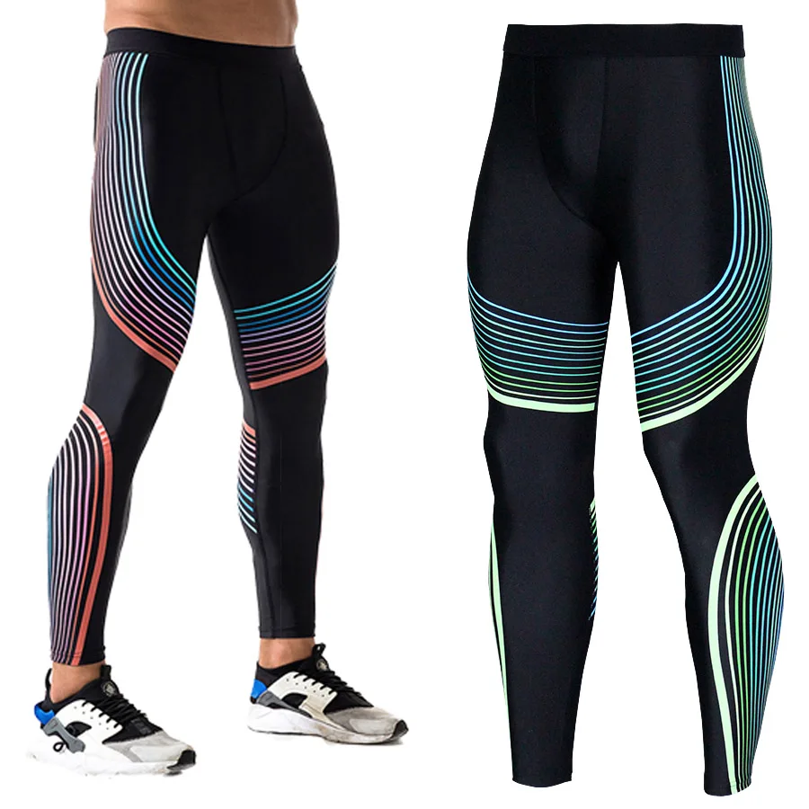 

Компрессионные штаны, трико для бега, мужские тренировочные штаны для футбола, спортивные Леггинсы для фитнеса, мужские брюки для спортзала...