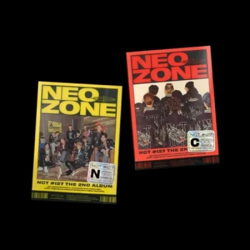 Официальный оригинальный [MYKPOP]100%-NCT NCT127 2-й альбом: CD NEO ZONE коллекция фанатов